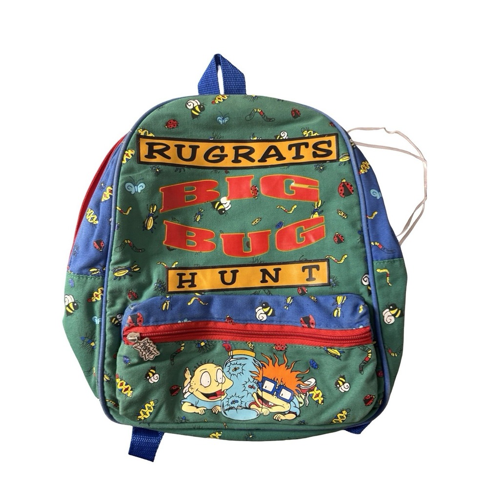 rugrats big bug hunt vintage backpack mini small